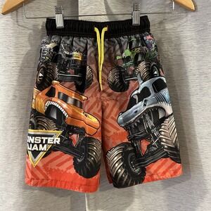 Monster Jam Boys Swim Trunks‎ Size 6